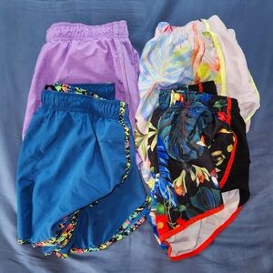 Four Nike Dri-Fit Athletic Shorts